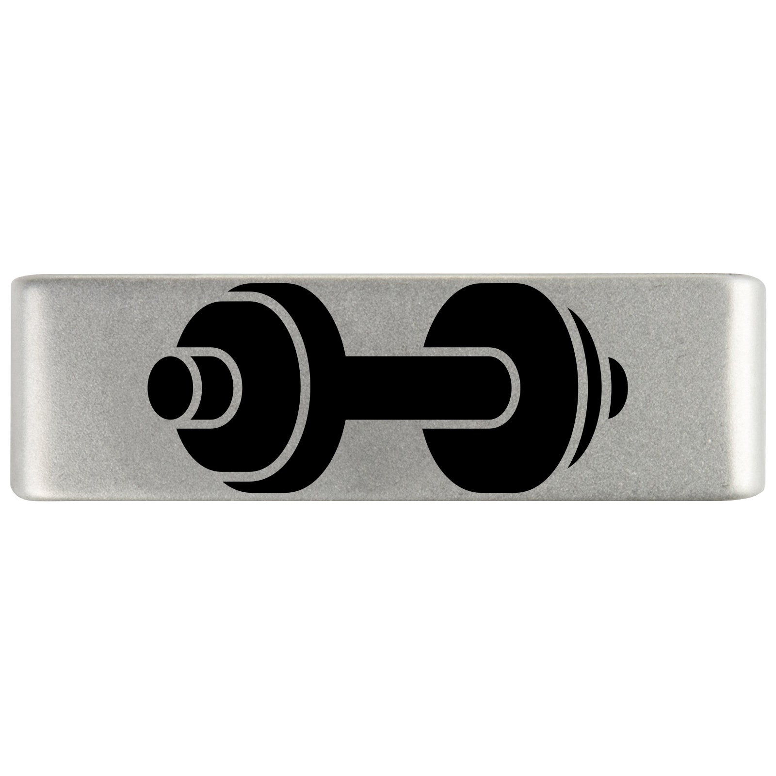 Dumbbell Badge Badge 19mm Slate ROAD iD