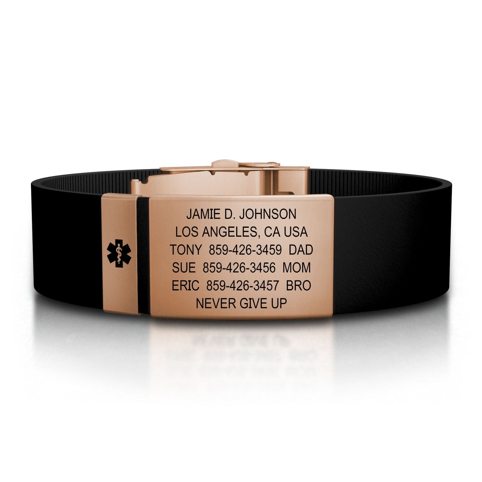 Road id bracelet deals
