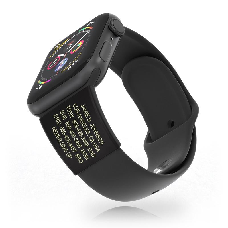 Apple Watch Medical ID ID Graphite - ROAD iD