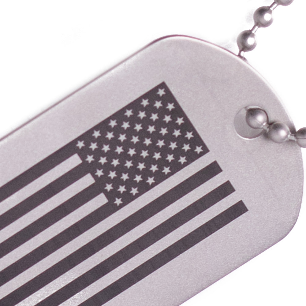 10 BLANK STAINLESS STEEL BLANK DOG TAGS SHINY OR MATTE MILITARY SPEC FREE  SHIP
