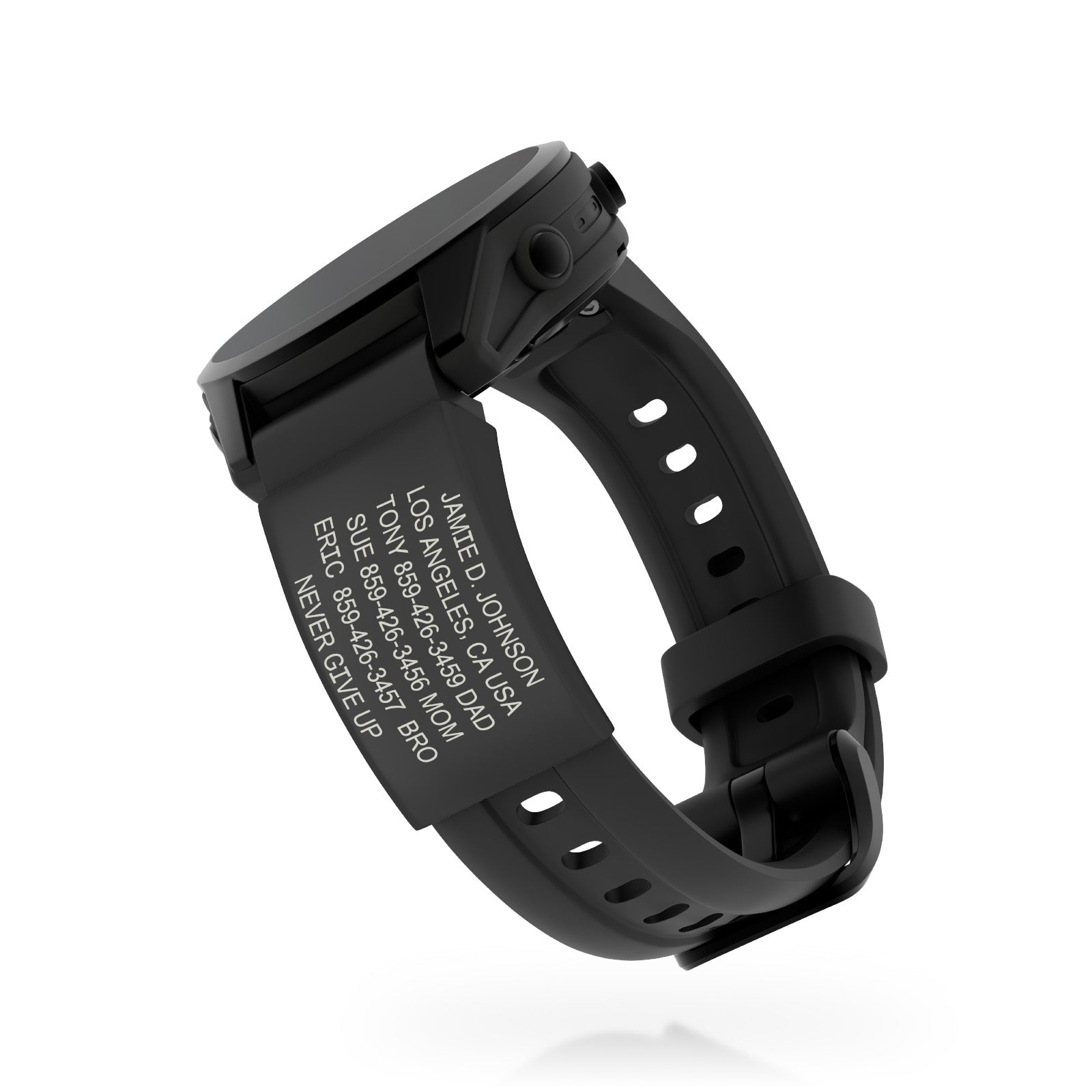 Garmin Watch ID ID Graphite Quick Fit | 20mm ROAD iD