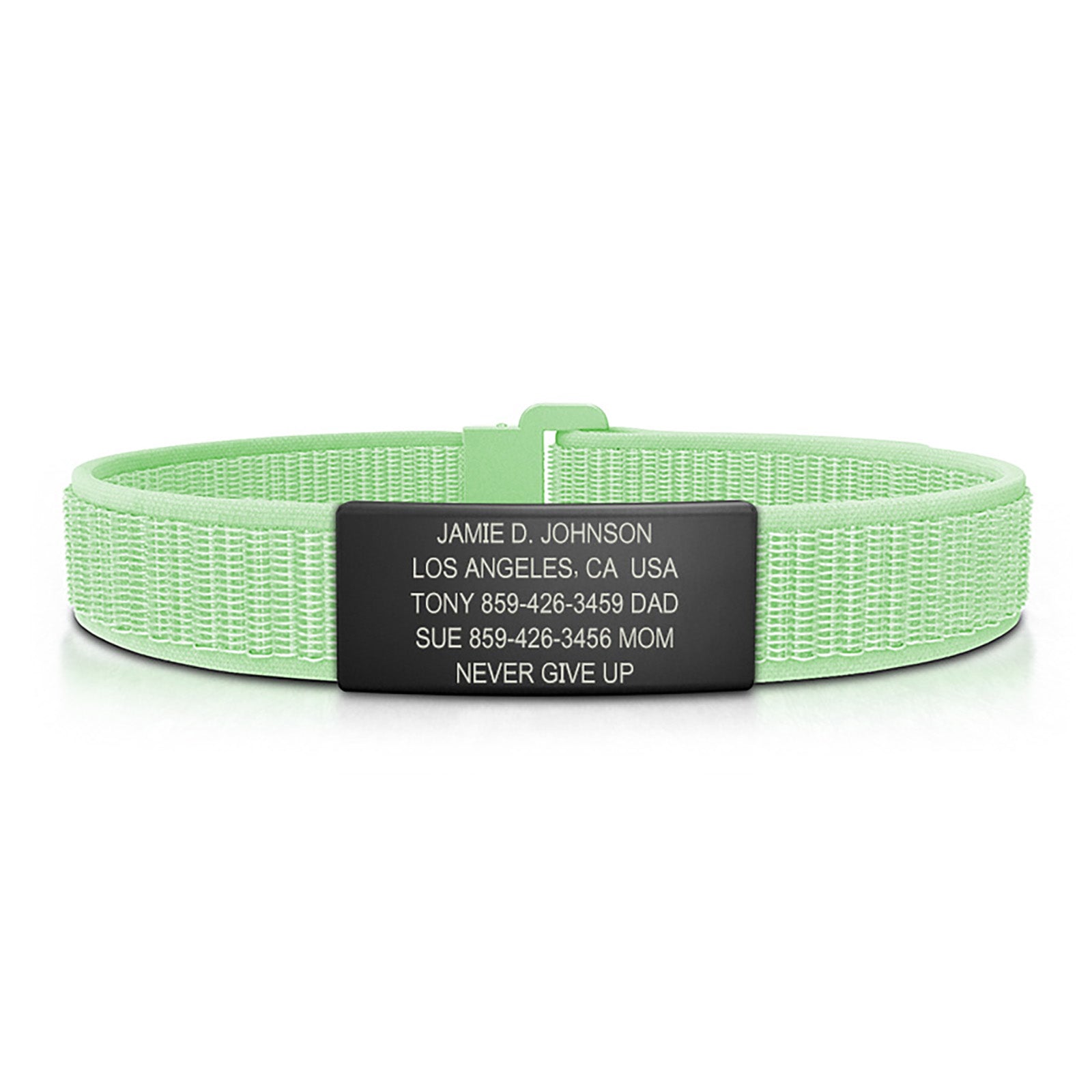 Nylon Loop ID - XL - With iD Profile ID 13mm Graphite Limited | Mint Green ROAD iD