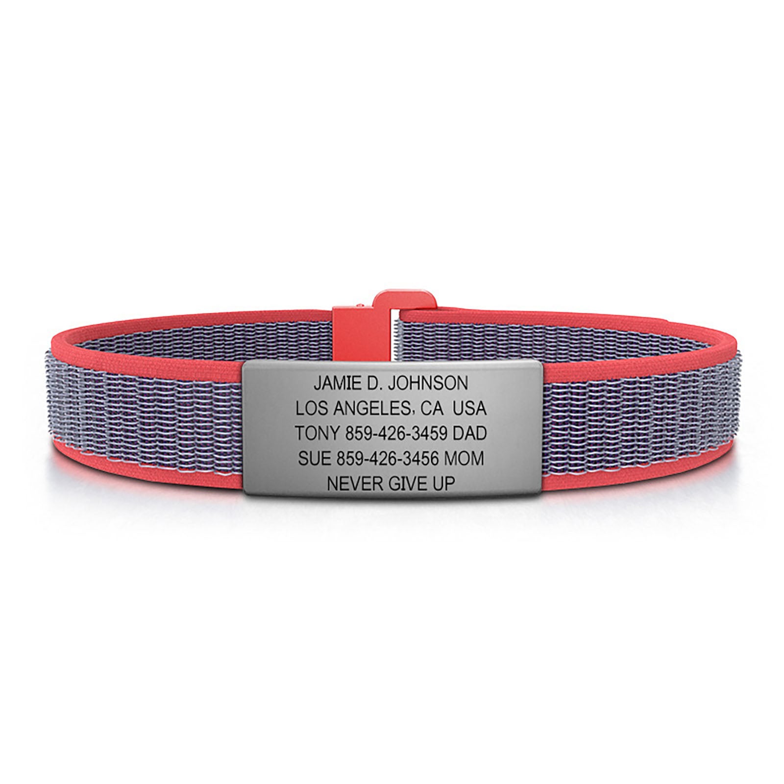 Nylon Loop ID - ML ID 13mm Slate Classic | Coral ROAD iD