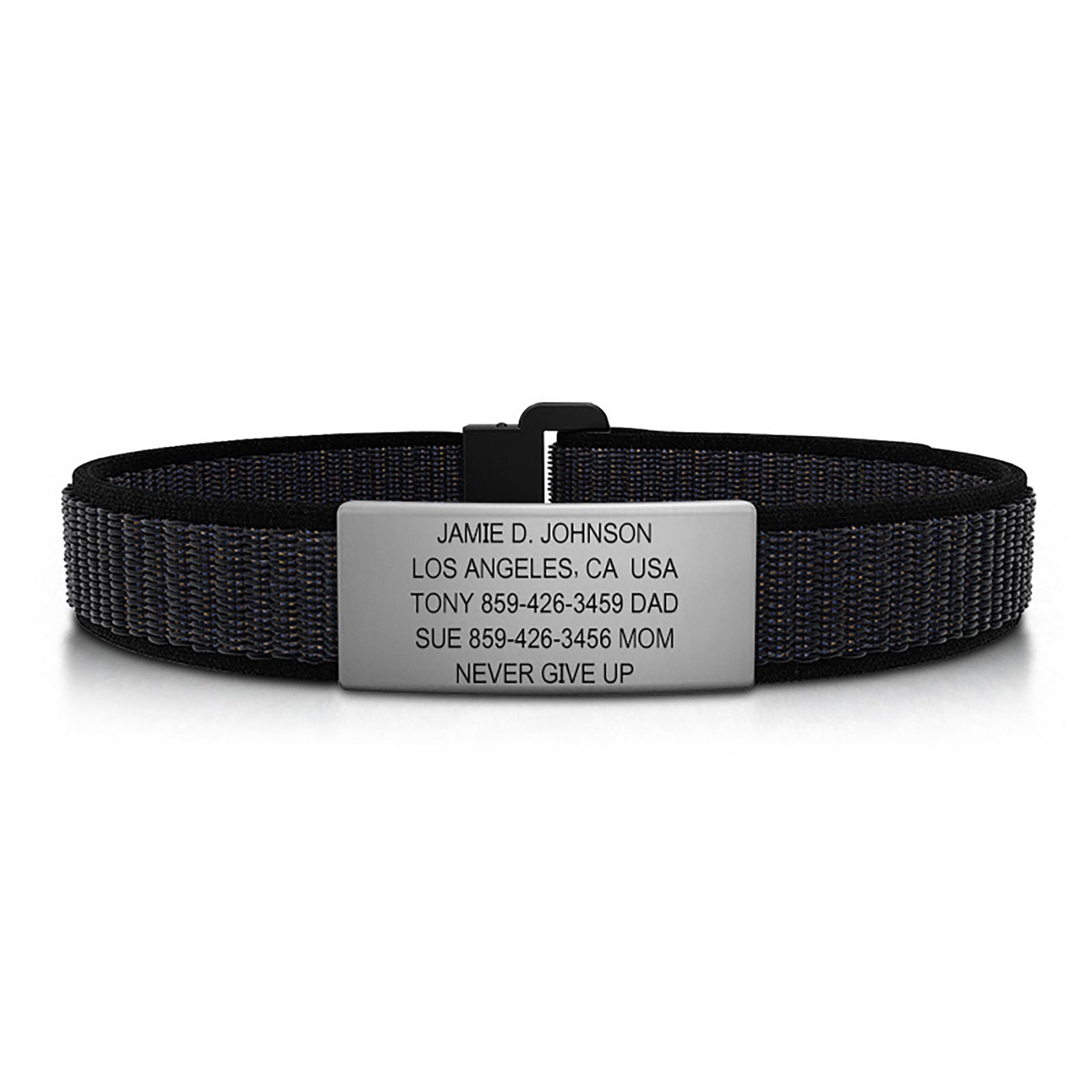 Nylon Loop ID - ML ID 13mm Slate Classic | Cosmic ROAD iD