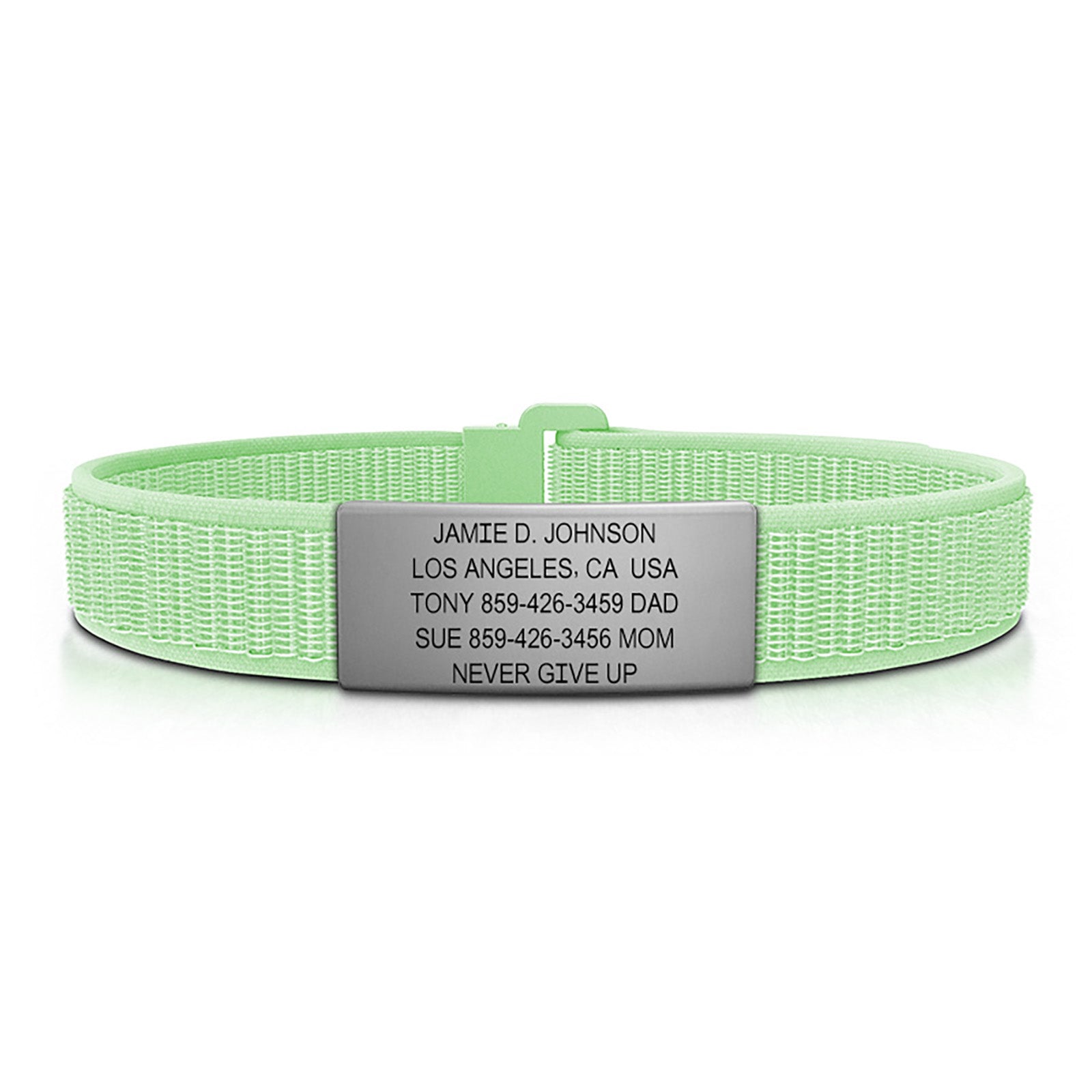 Nylon Loop ID - XL - With iD Profile ID 13mm Slate Limited | Mint Green ROAD iD