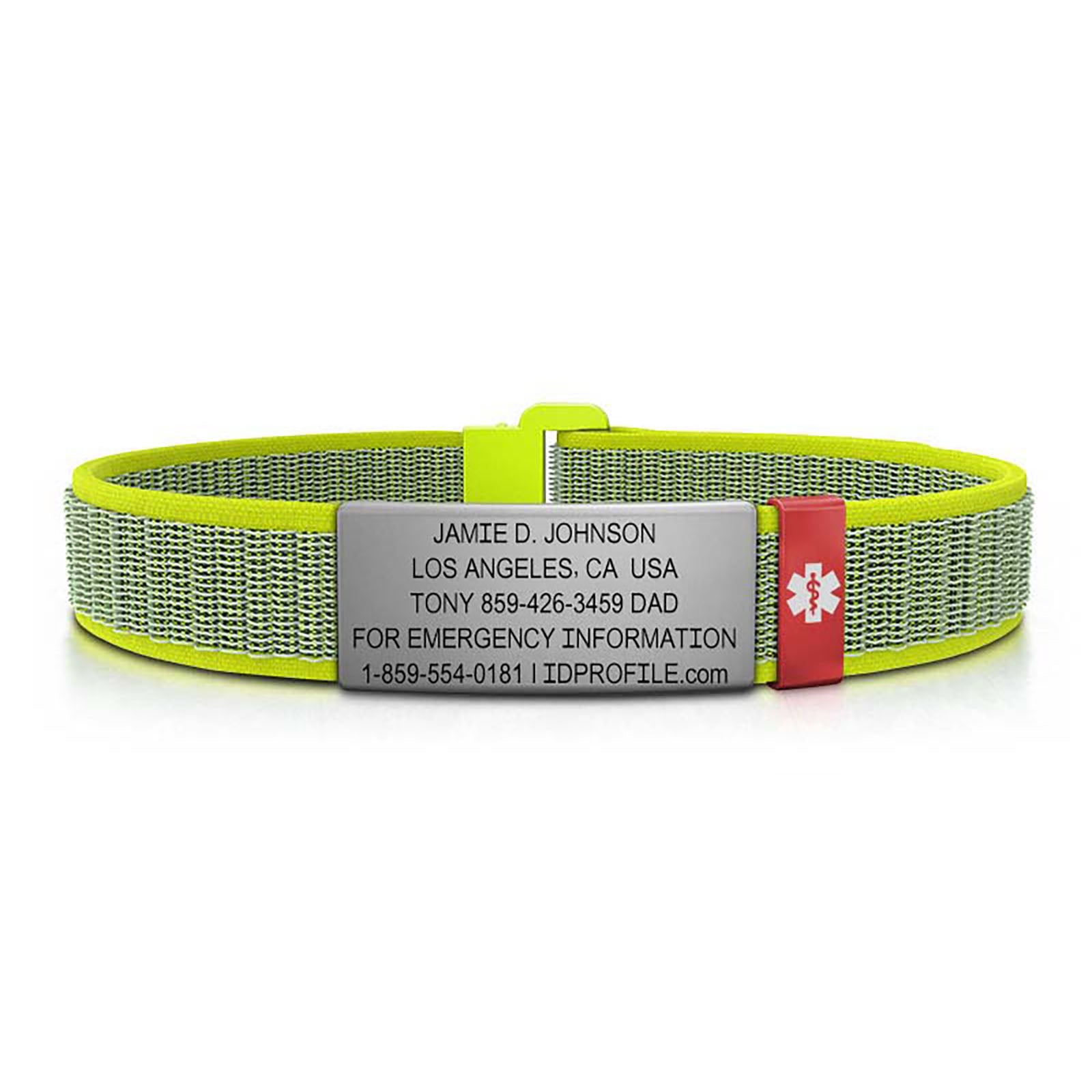 Nylon Loop Medical ID - ML - With iD Profile ID 13mm - ROAD iD