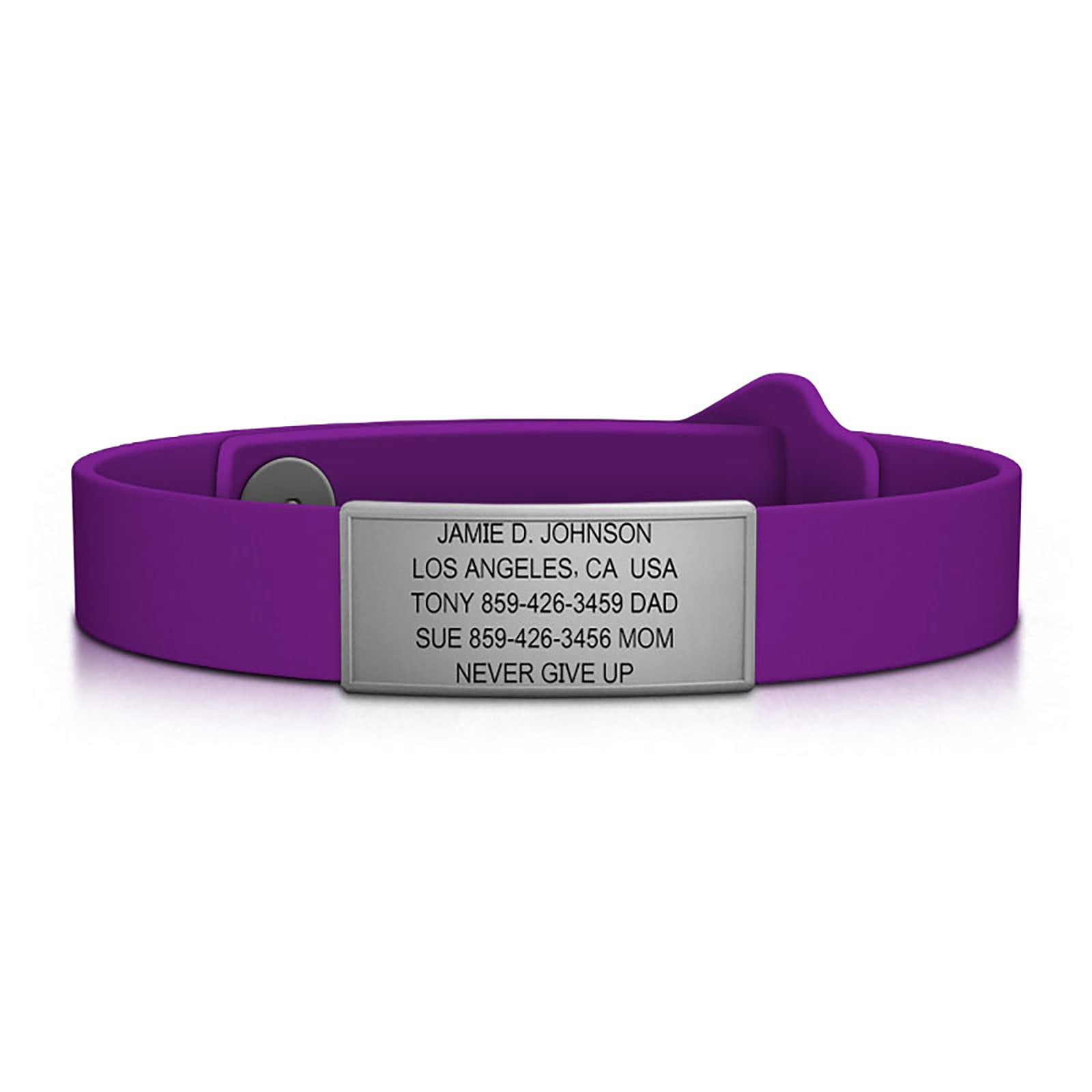 Kidsafe ID ID Slate Classic | Purple ROAD iD