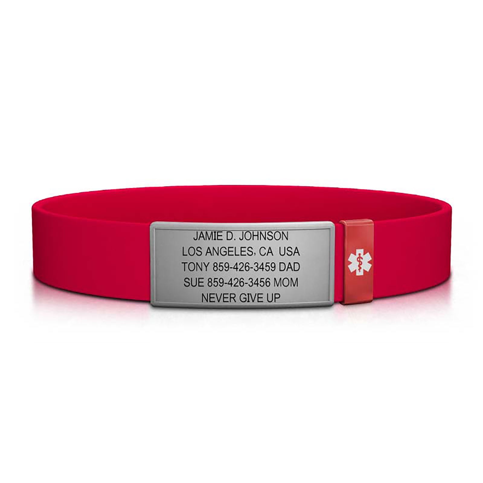 Medical Stretch ID - Women's ID Slate-Ember - ROAD iD