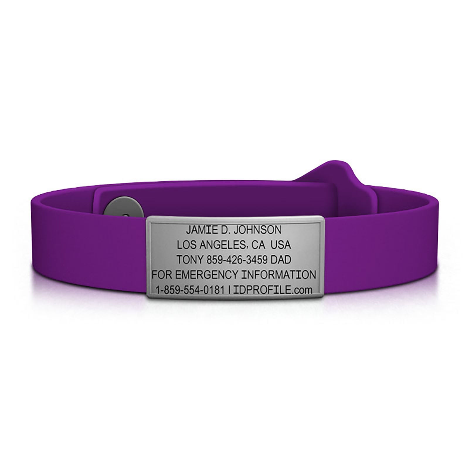 Kidsafe ID - With iD Profile ID Slate Classic | Purple ROAD iD