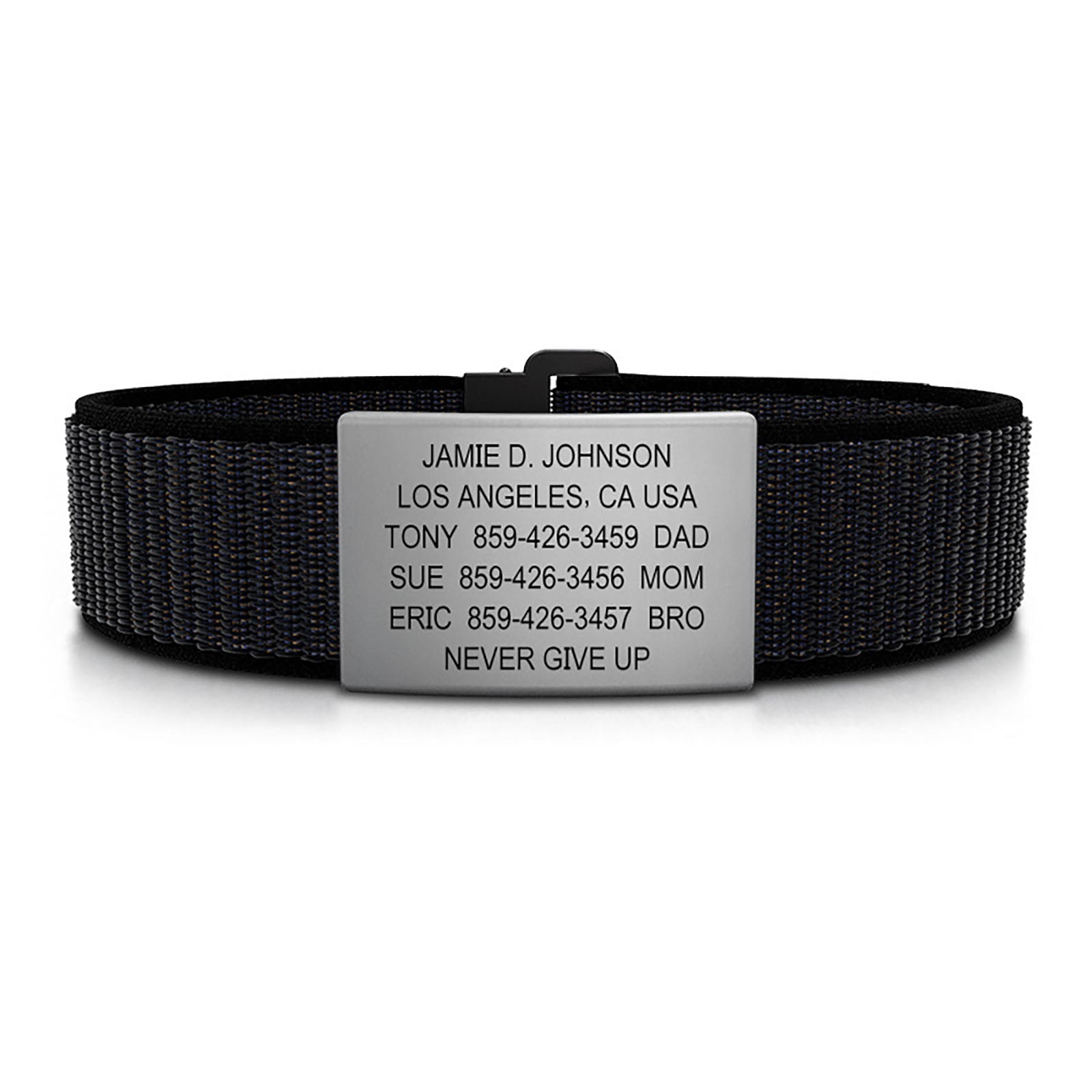 Nylon Loop ID ID 19mm Slate Classic | Cosmic ROAD iD