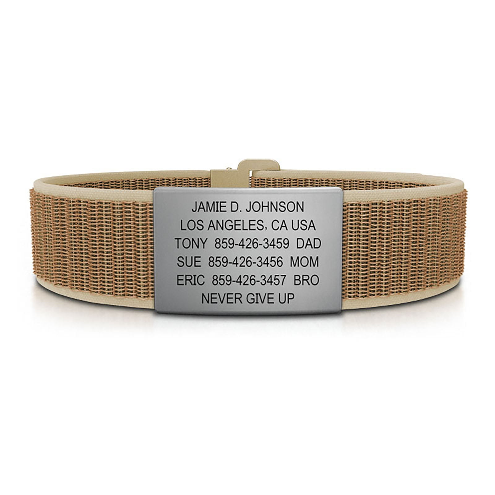 Nylon Loop ID ID 19mm Slate Limited | Morning Fog. ROAD iD