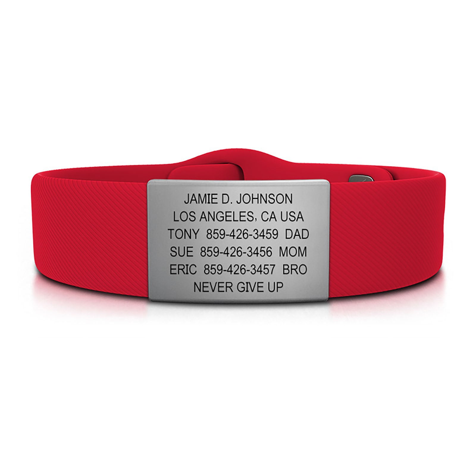 Road id bracelet deals